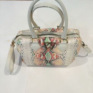 Kelly Wynne I Dare You Handbag Python Leather $405.00